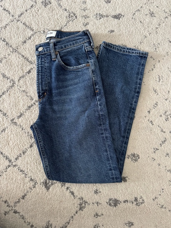 Agolde Denim - Agolde Wilder Mid Rise Ankle Cut Straight Fit Jean